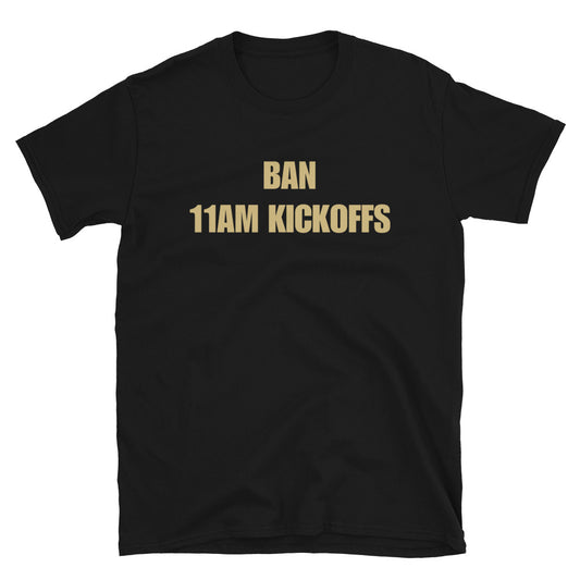 Ban 11am Kickoffs