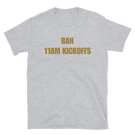 Ban 11am Kickoffs
