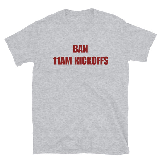 Ban 11am Kickoffs