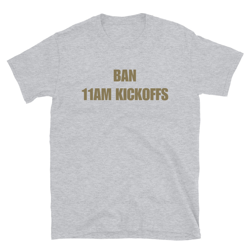 Ban 11am Kickoffs
