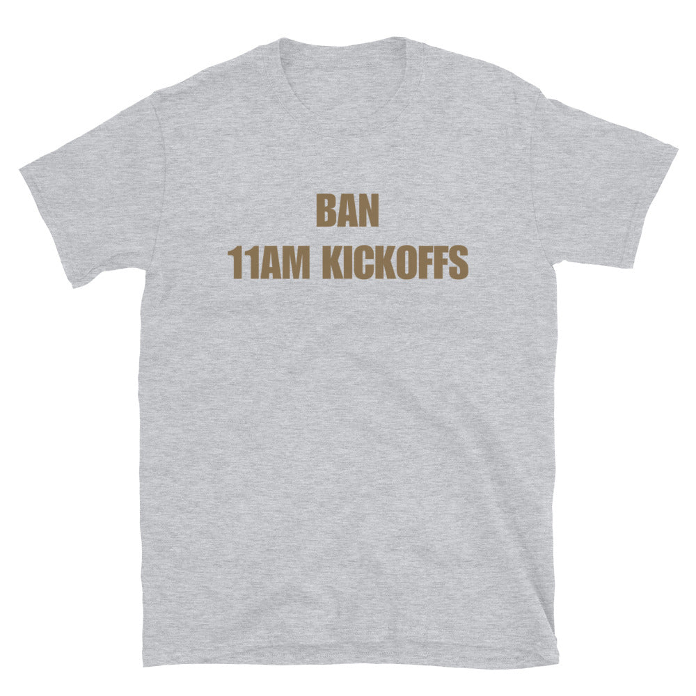 Ban 11am Kickoffs