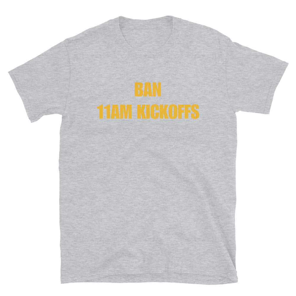 Ban 11am Kickoffs