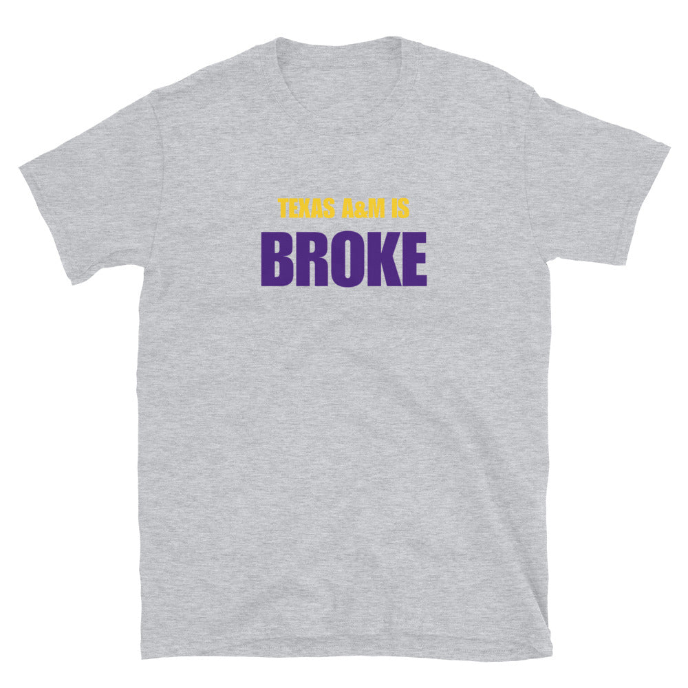 Texas A&M is Broke