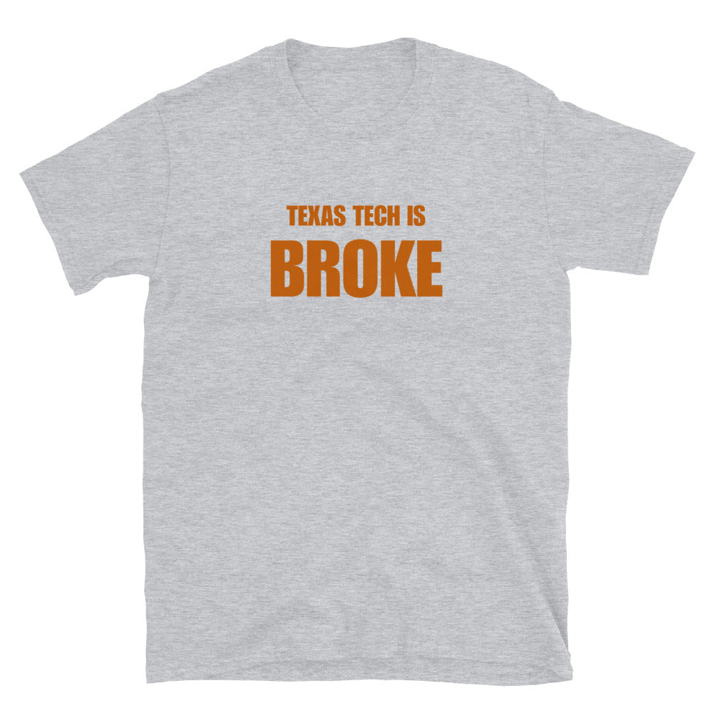 Texas Tech is Broke