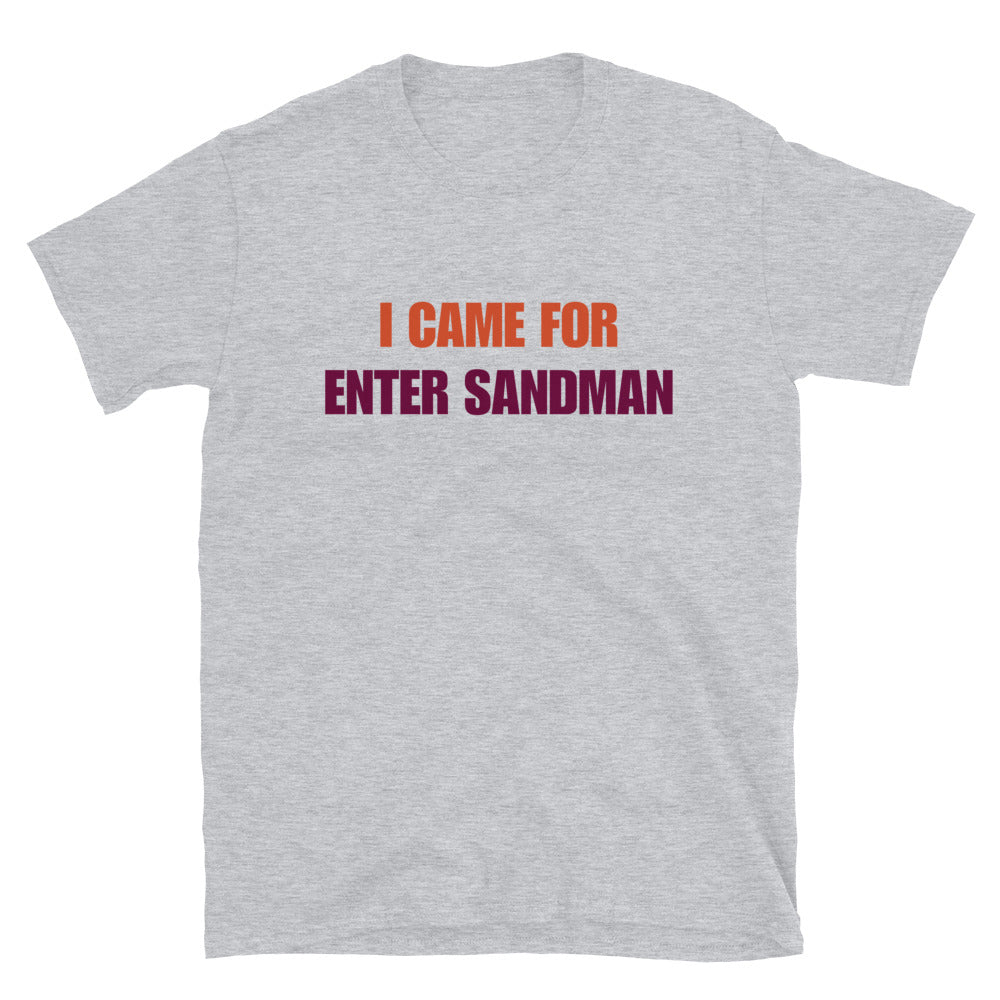 I Came For Enter Sandman