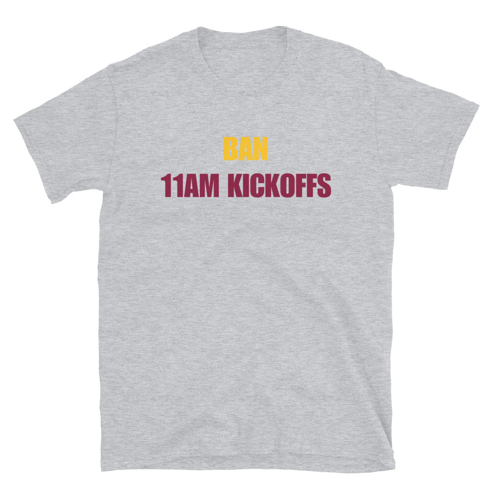 Ban 11am Kickoffs