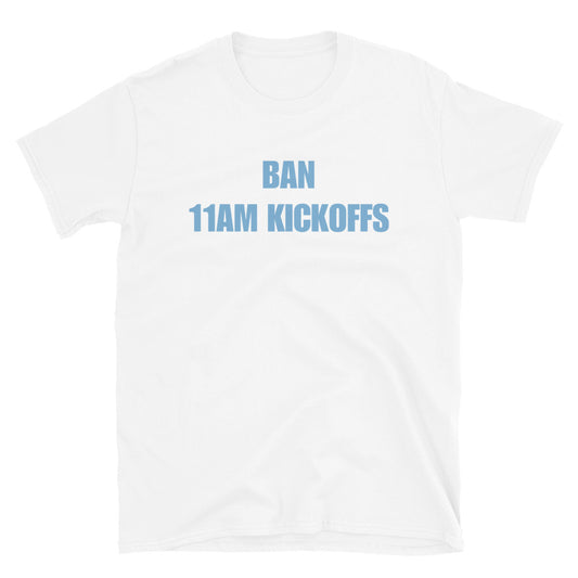 Ban 11am Kickoffs