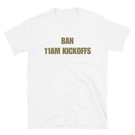 Ban 11am Kickoffs
