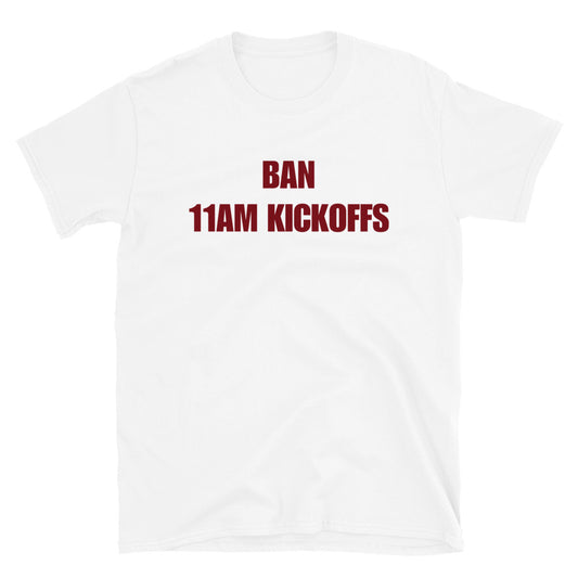 Ban 11am Kickoffs