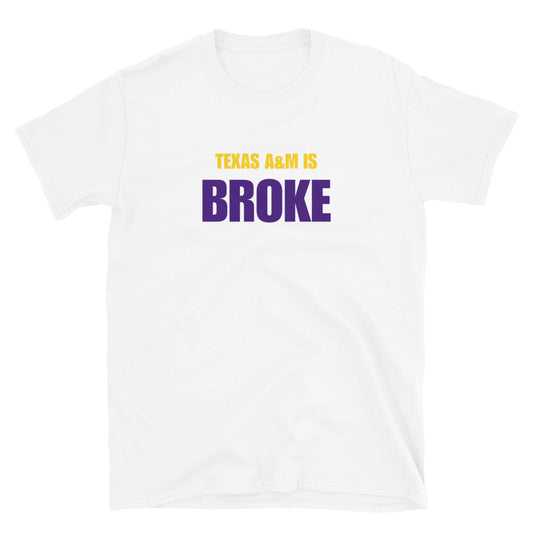 Texas A&M is Broke