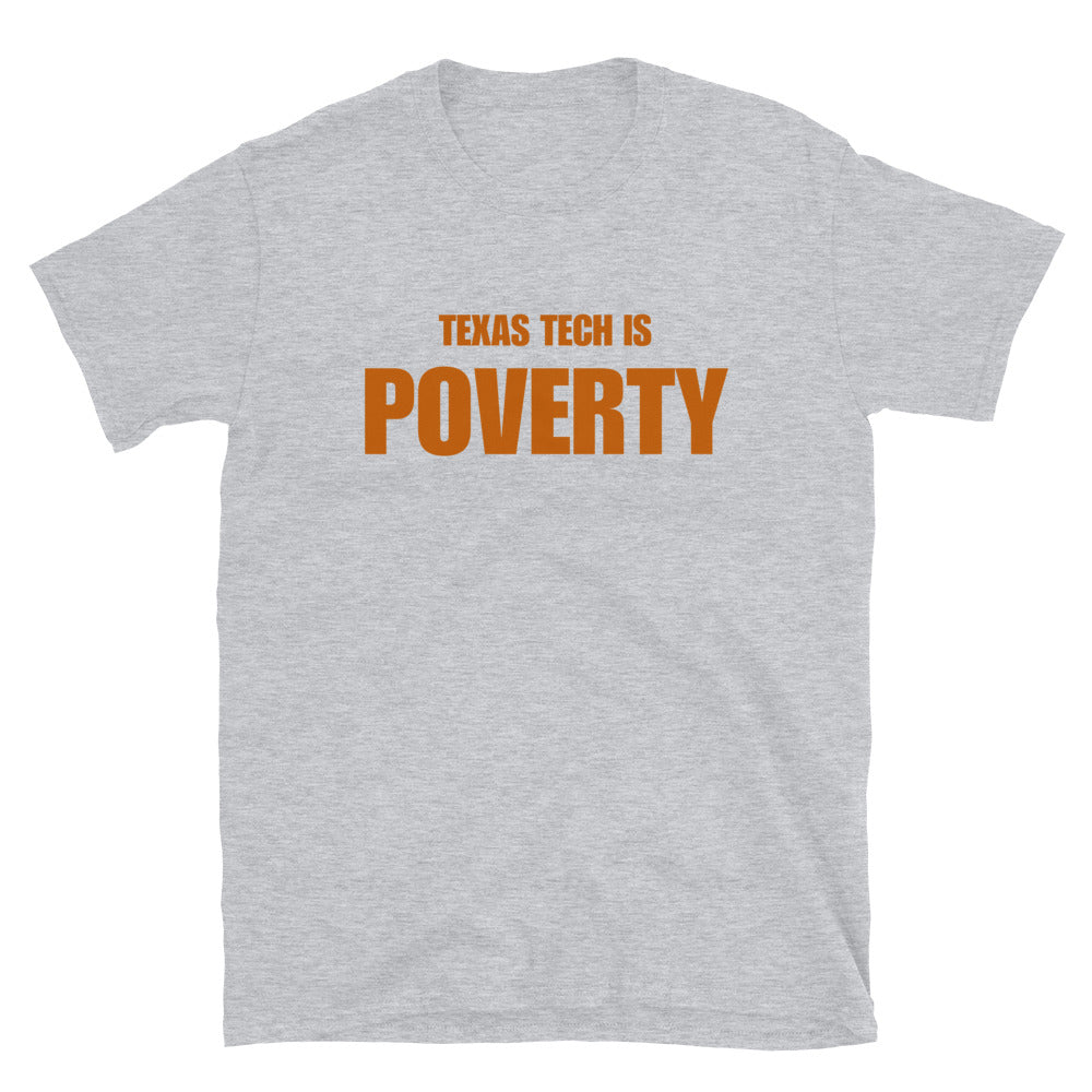 Texas Tech is Poverty