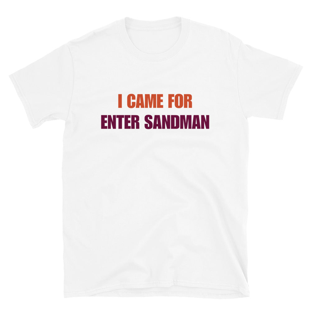 I Came For Enter Sandman